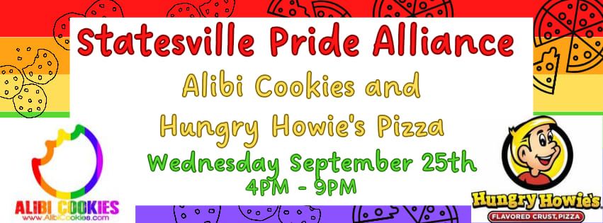 Spirit Night with Alibi Cookies and Hungry Howie's 