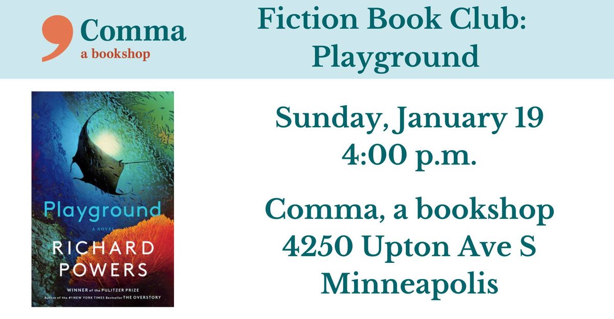 Fiction Book Club: Playground