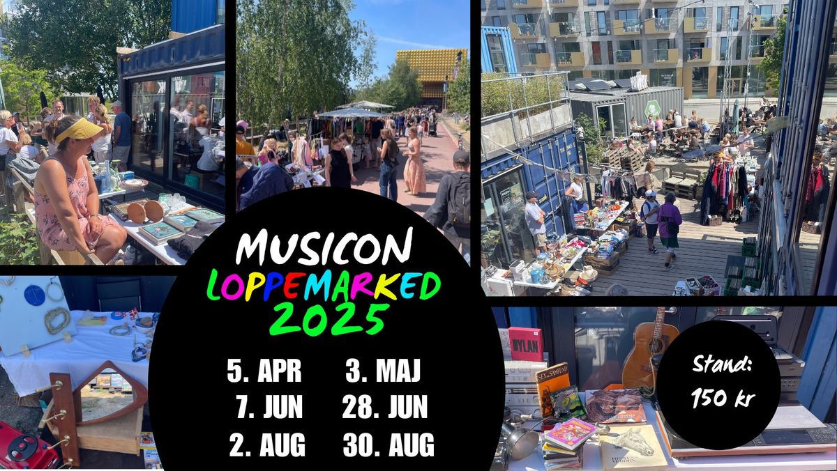 Musicon Loppemarked 5. april