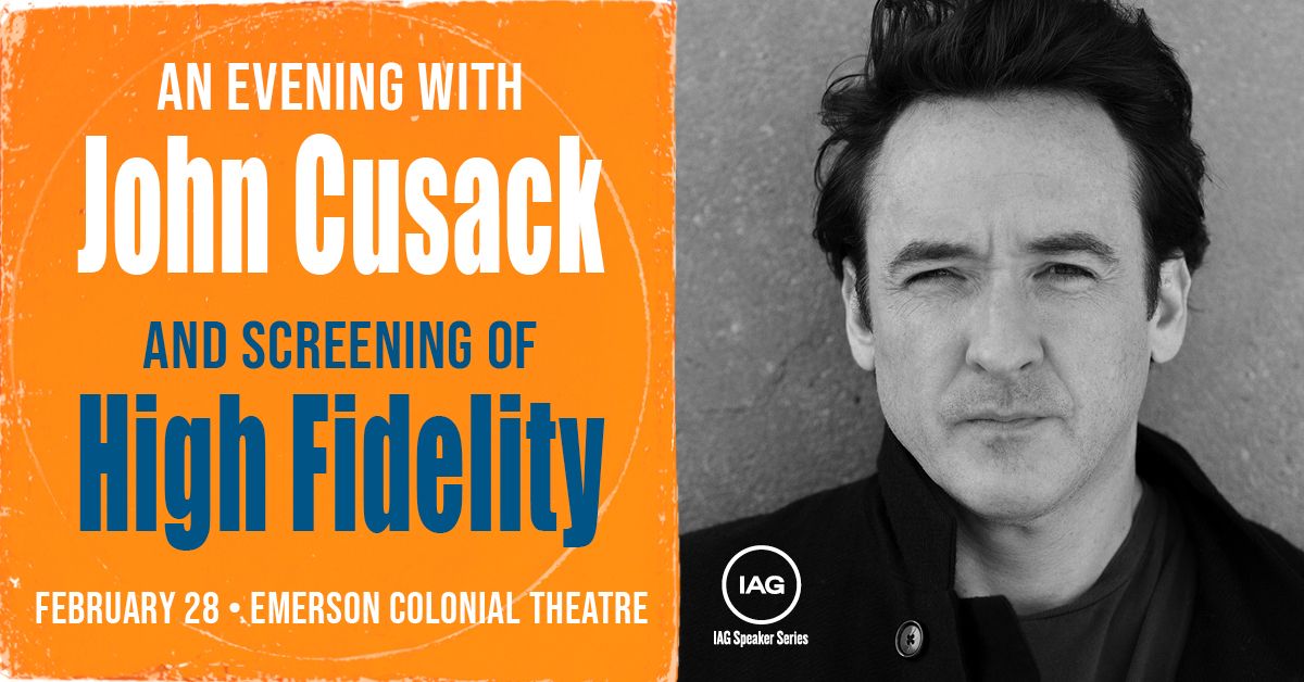 An Evening with John Cusack and Screening of High Fidelity