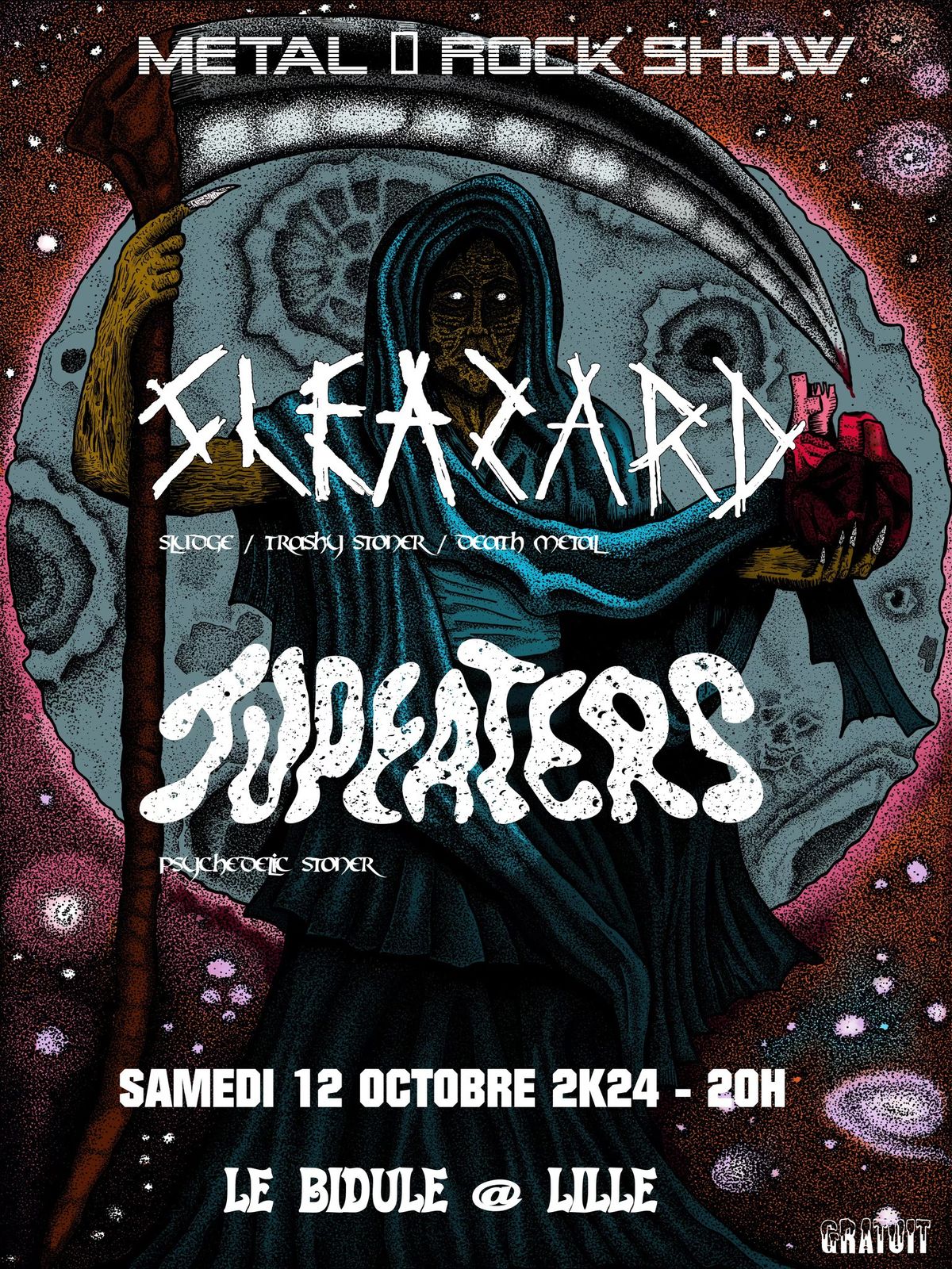 SLEAZARD + JUPEATERS @LeBidule -LILLE