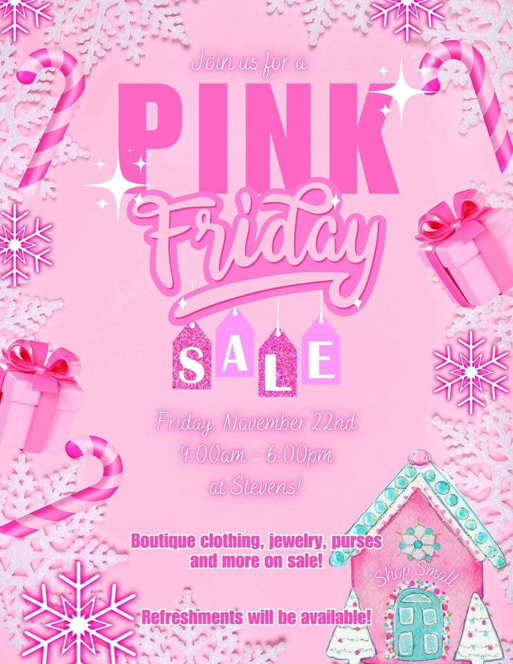 Pink Friday at Stevens