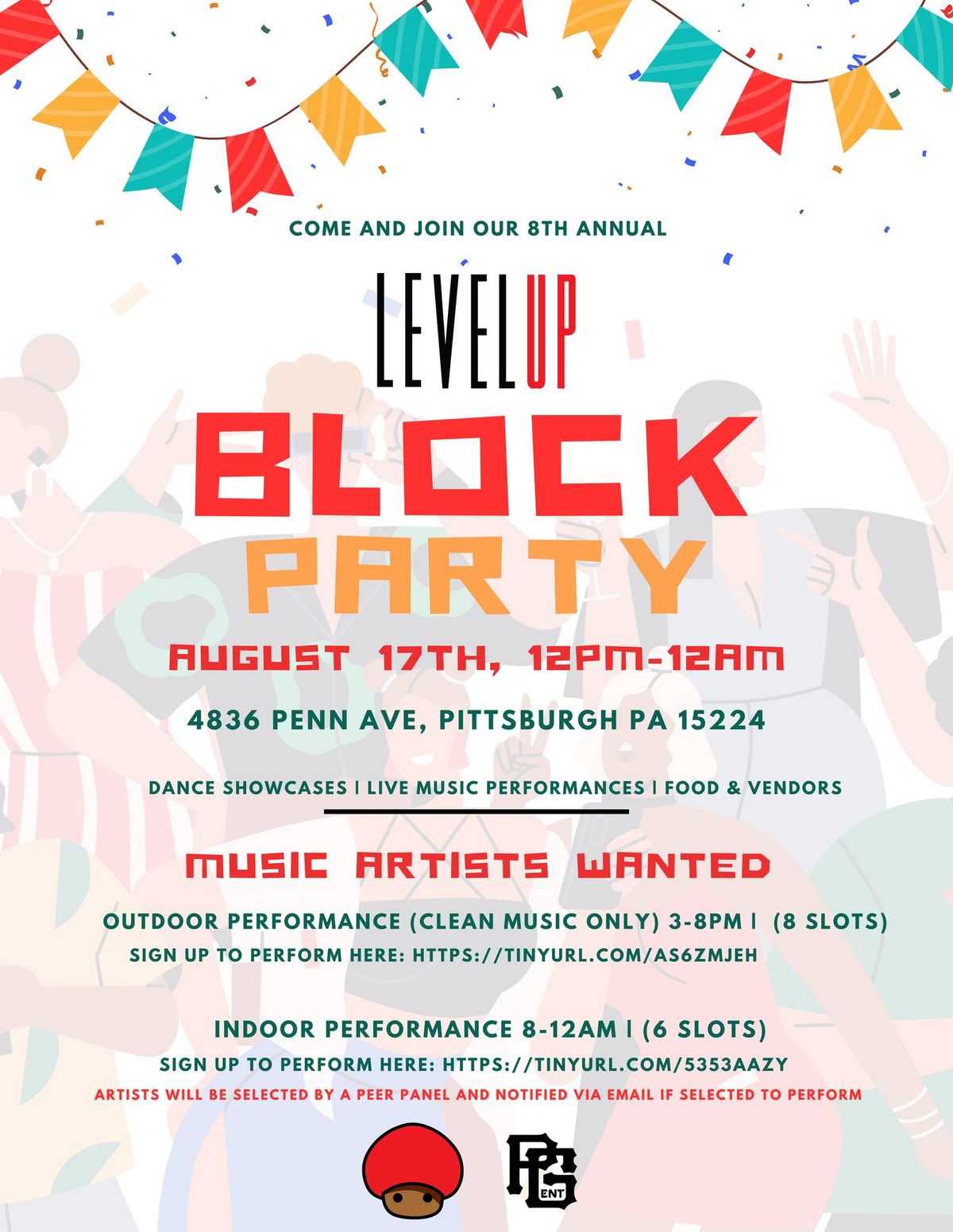 8th Annual Level Up Block Party