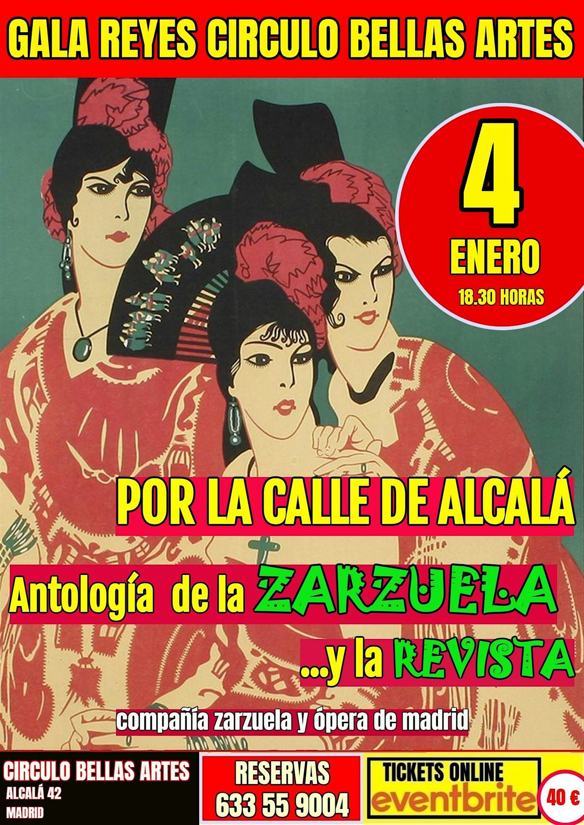 GALA DE REYES CIRCULO BELLAS ARTES. POR LA CALLE DE ALCAL\u00c1.