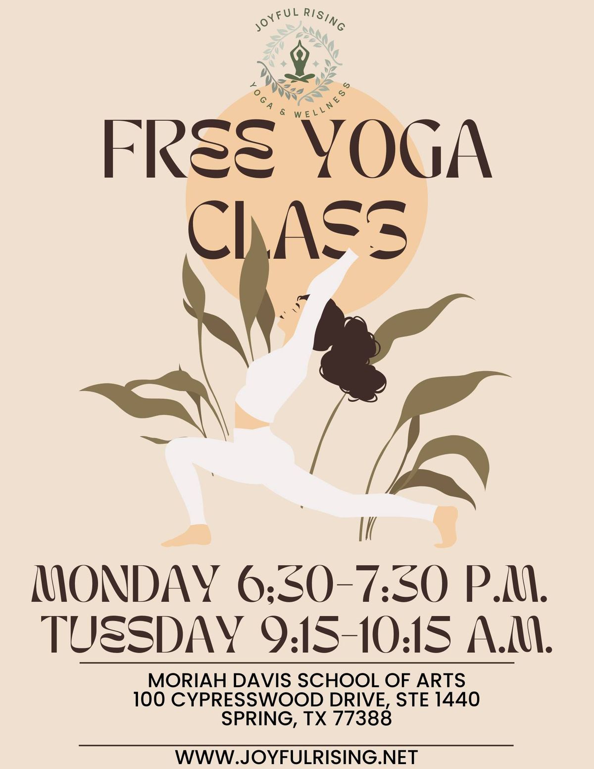 Yoga Class-Free Community Resource