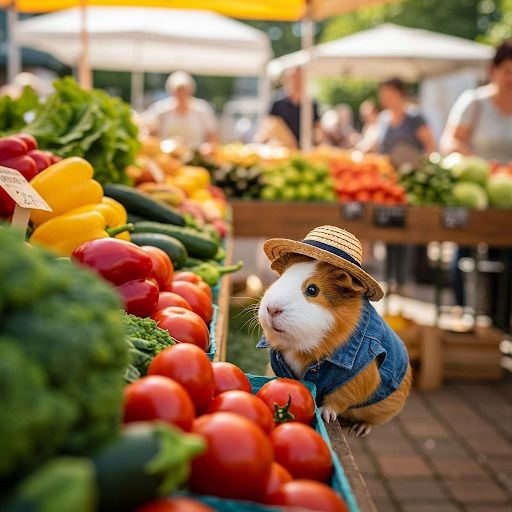 Coastal Cavy Guinea Pig PARTAY!