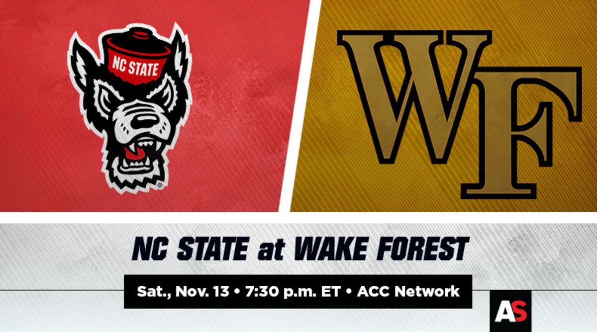 Wake Forest Demon Deacons at North Carolina State Wolfpack Football