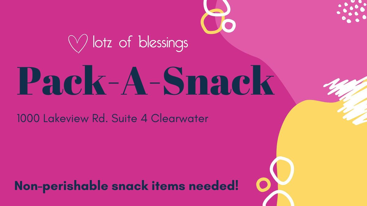 Pack-A-Snack Packing Event