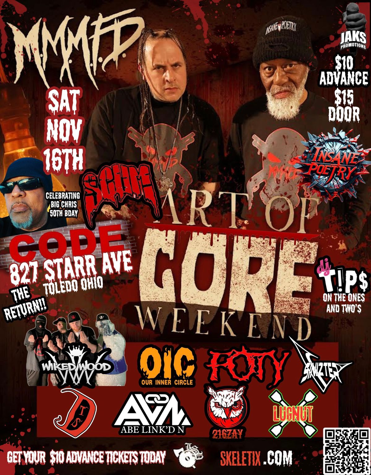 M.M.M.F.D. Art of gore weekend 