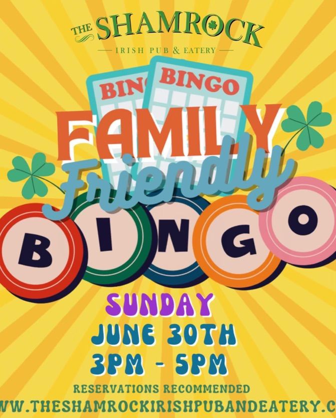 Sunday Funday Bingo 