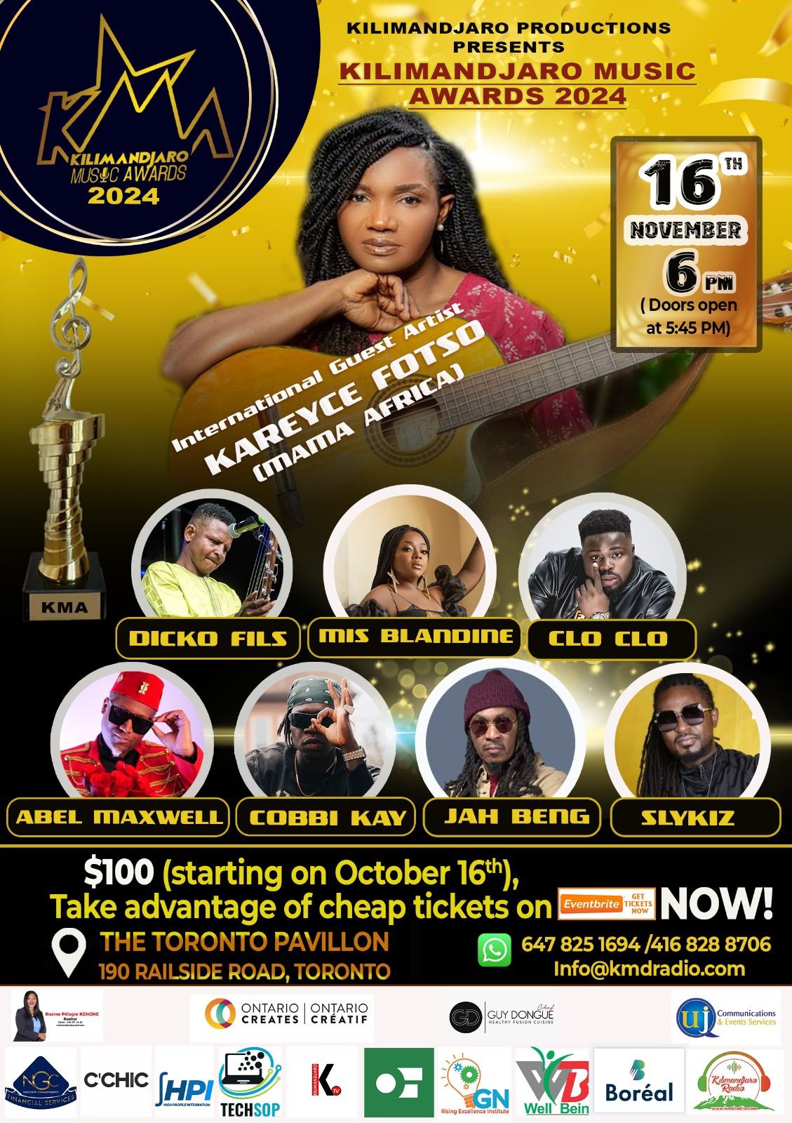 KILIMANDJARO MUSIC AWARDS-KMA 2024