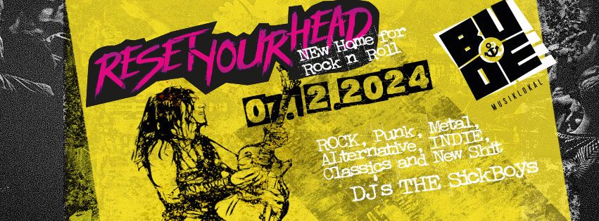 RESET YOUR HEAD - Rock Party