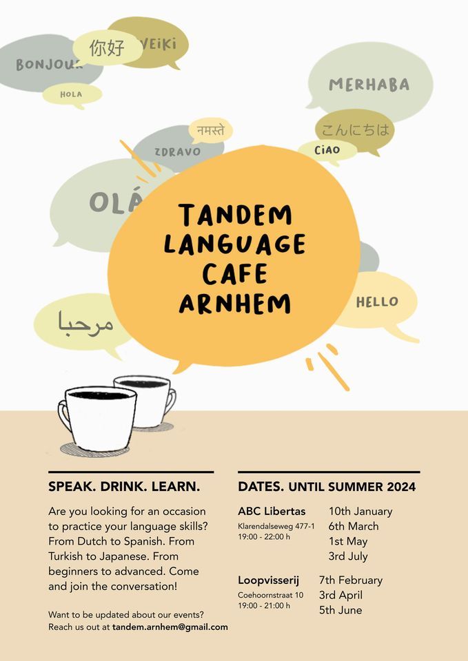 Tandem - Language Caf\u00e9