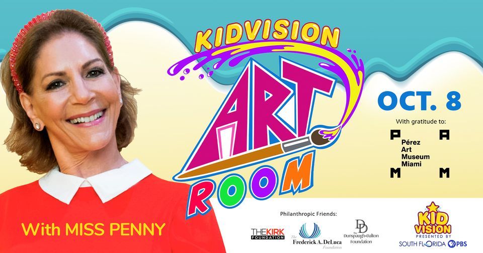 KidVision Art Room x PAMM Storytime: Masters of the Art