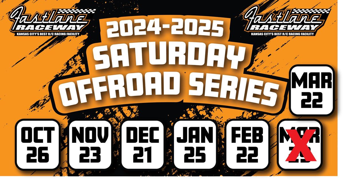 2024 - 2025 Saturday Offroad Points Series