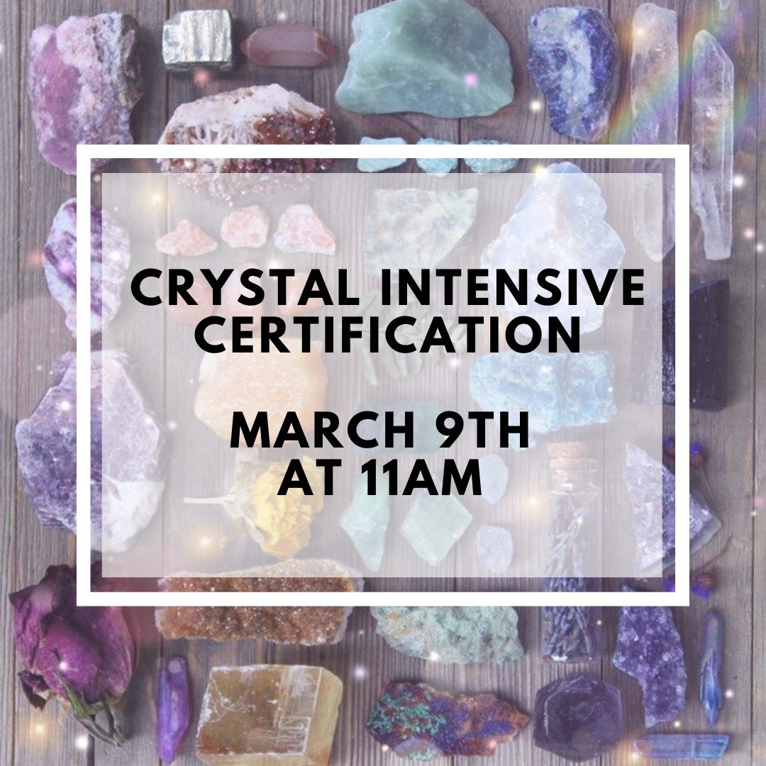 Crystal Intensive Certification