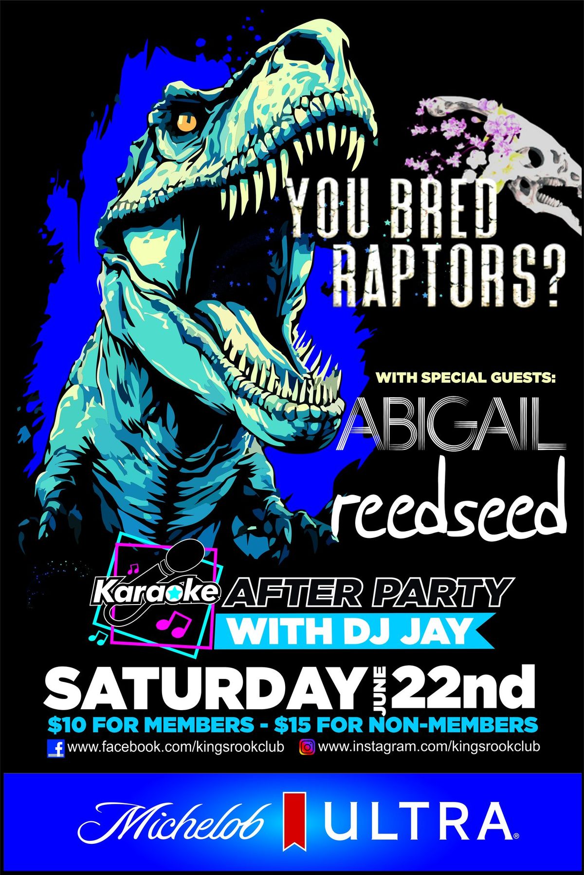 You Bred Raptors? w\/ Abigail & Reedseed Live at the King's Rook Club