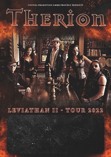 THERION LEVIATHAN II - TOUR 2022 I Backstage M\u00fcnchen