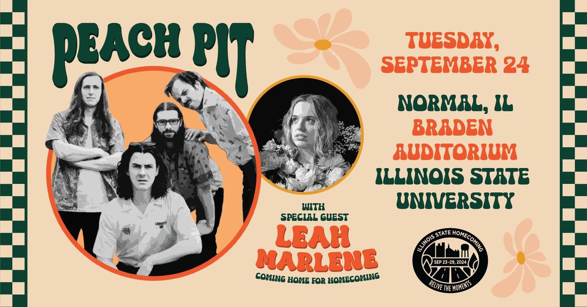 Peach Pit with Leah Marlene: Illinois State University Homecoming Concert 2024