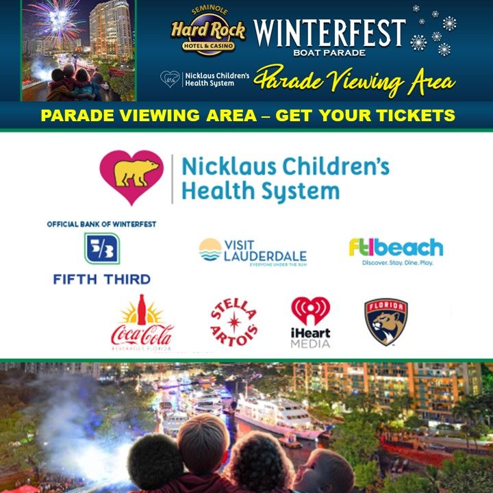 Parade Viewing Area - Tickets on Sale