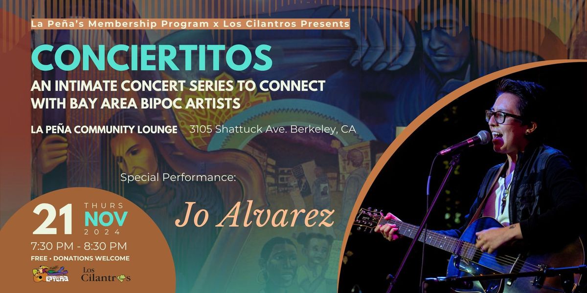 Conciertitos at La Pe\u00f1a: Jo Alvarez's Demo Release!