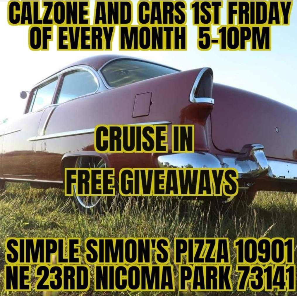 Simple Simons Calzone & Cars - NICOMA PARK