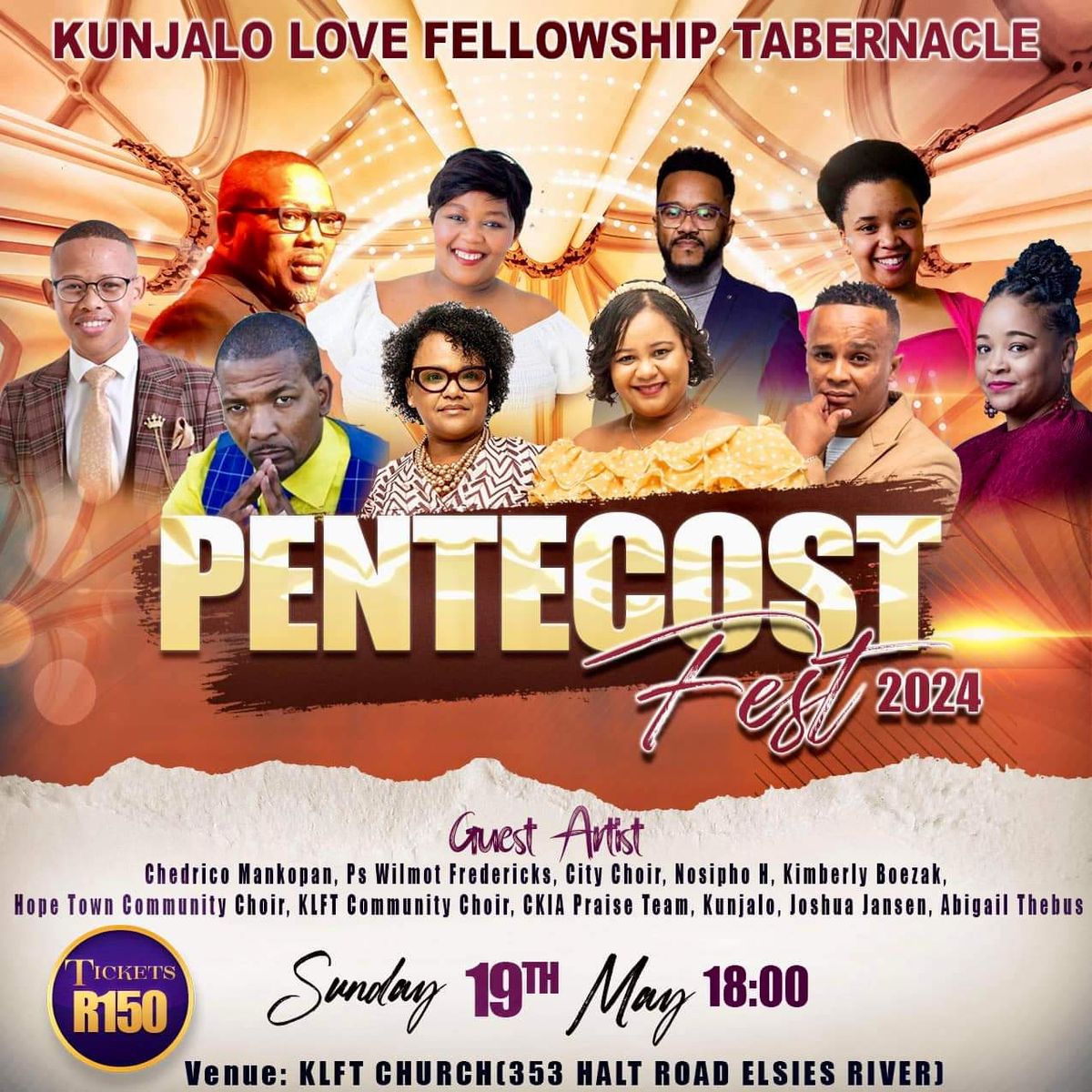 Pentecost Fest 2024 , 353 Halt Road Elsiesriver, Cape Town, South