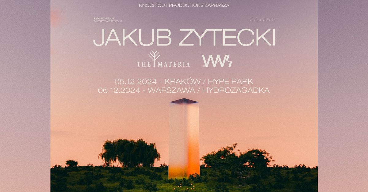 Jakub \u017bytecki + The Materia, .Wavs \/ 5 XII 2024 \/ Krak\u00f3w