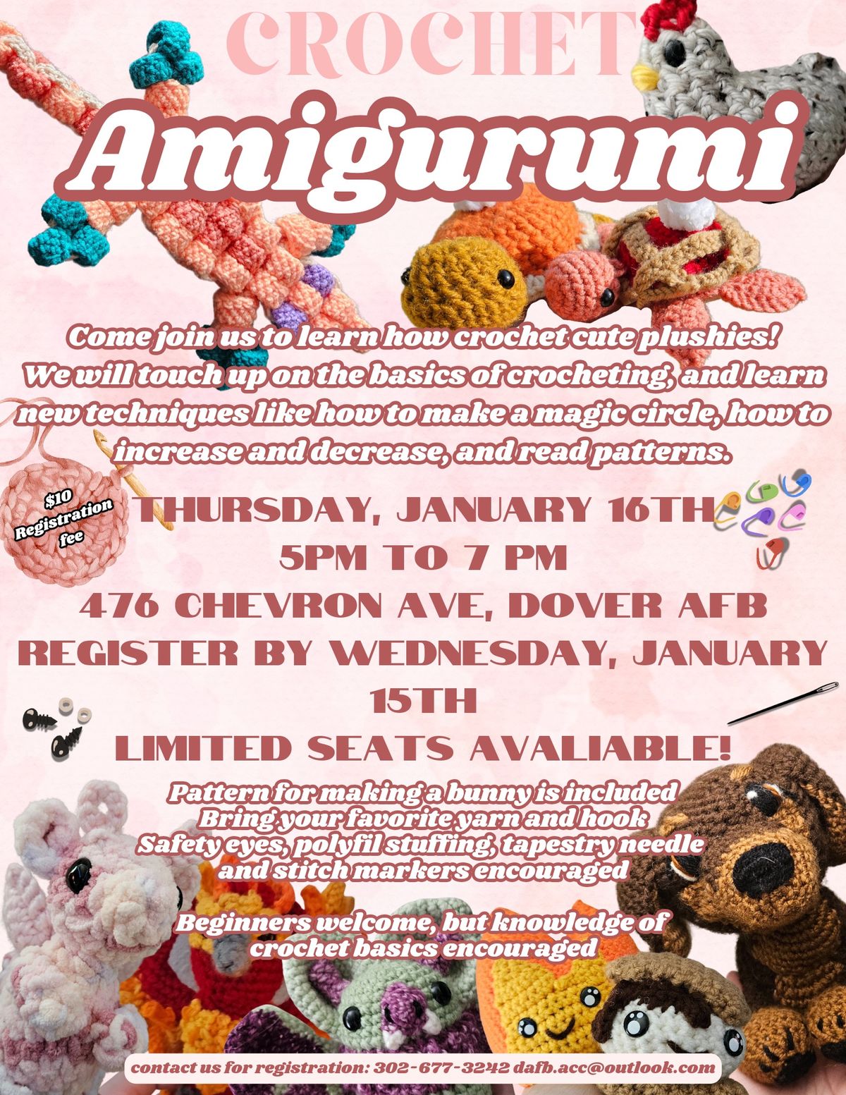 AMIGURUMI Crochet Plushies Course