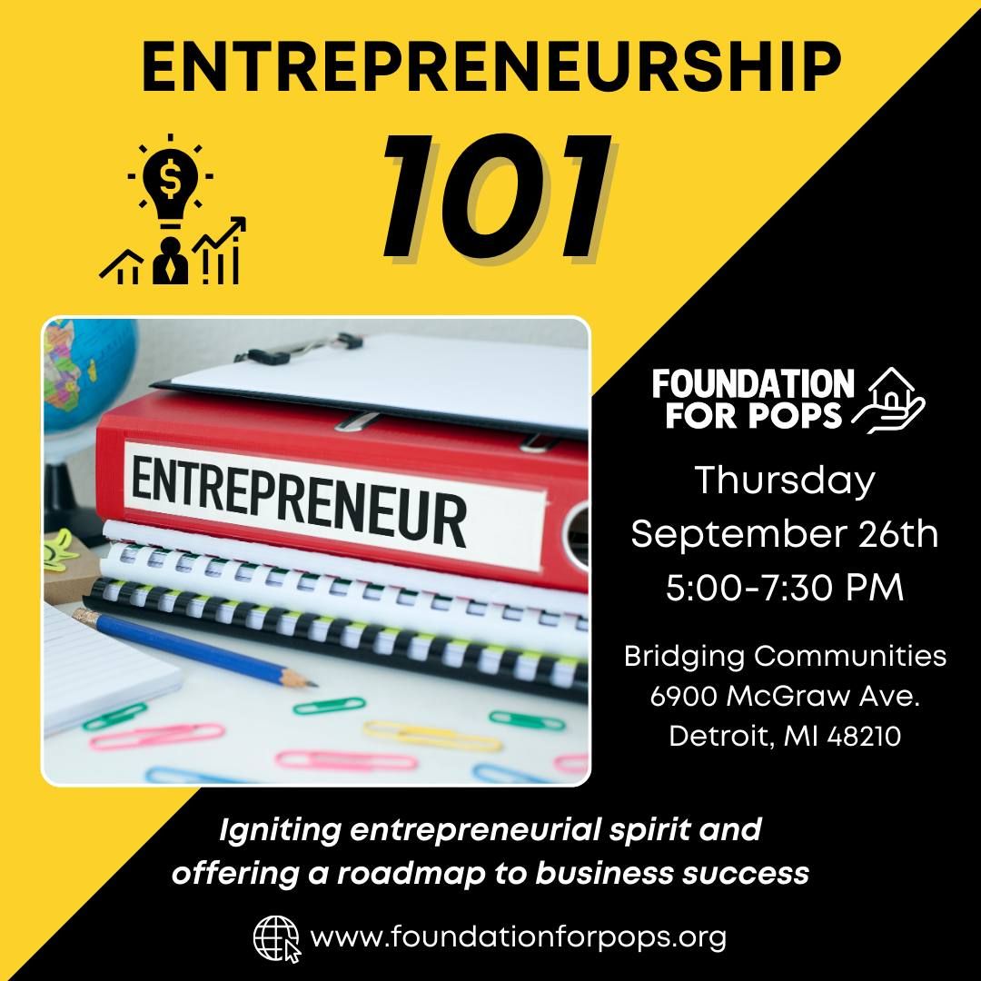 Entrepreneurship 101 Workshop