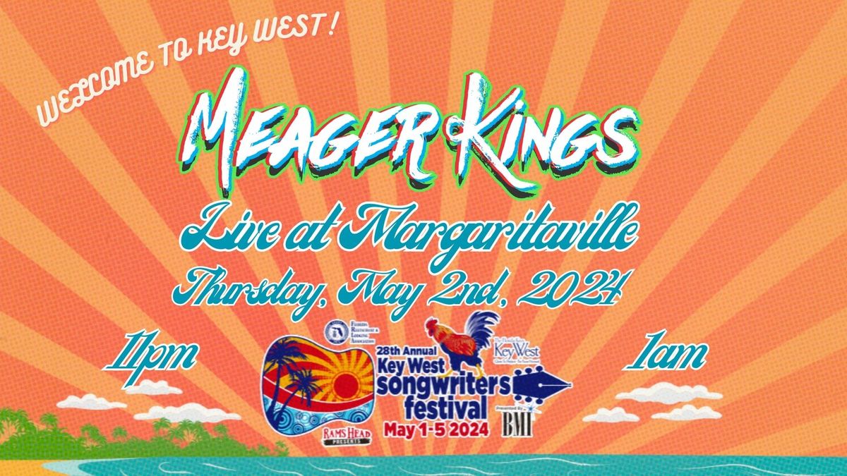 Meager Kings live at Margaritaville, Singer Songwriters Festival
