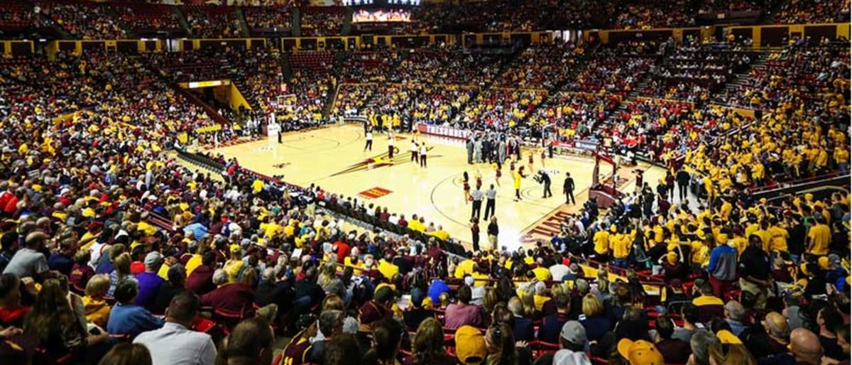 Arizona State Sun Devils at Kansas Jayhawks Mens Basketball at Allen Fieldhouse