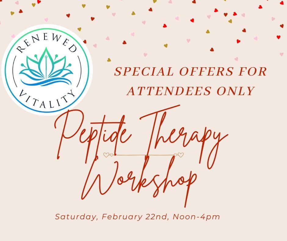 Peptide Therapy Workshop!