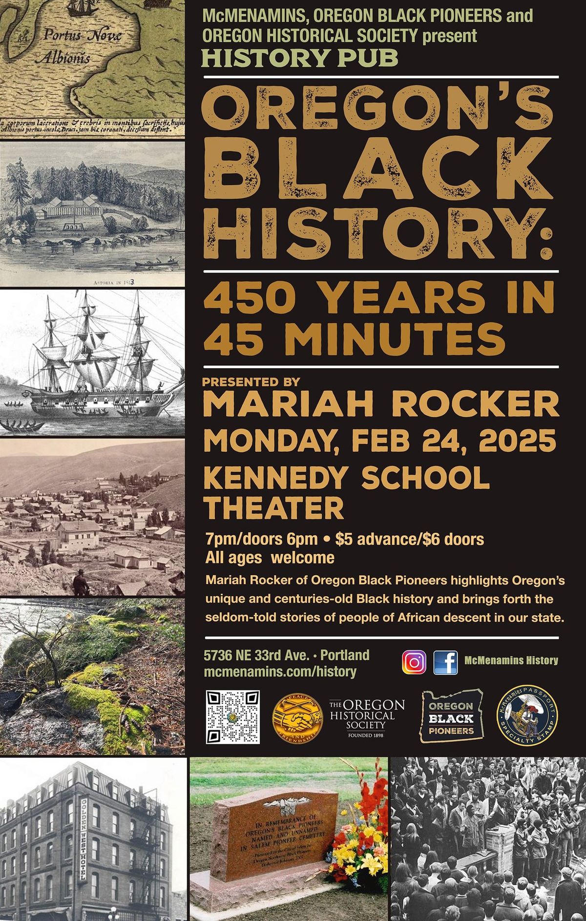 History Pub - Oregon's Black History: 450 Years in 45 Minutes