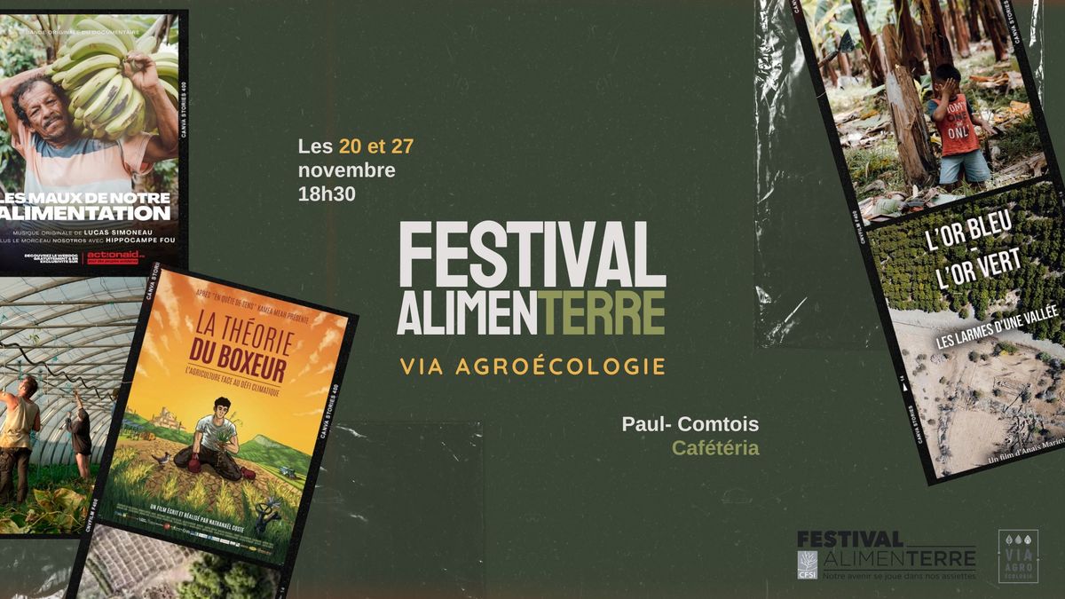 Projection de films: La th\u00e9orie du boxeur - Festival AlimenTERRE