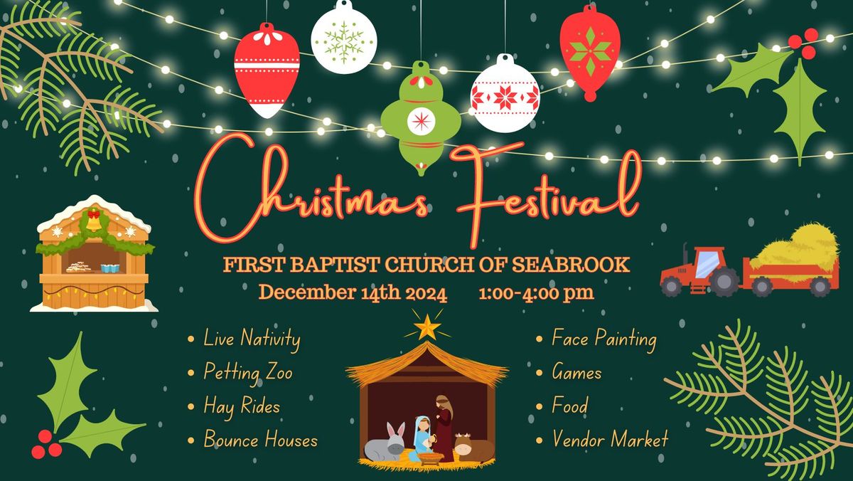 Christmas Festival and Vendor Market 