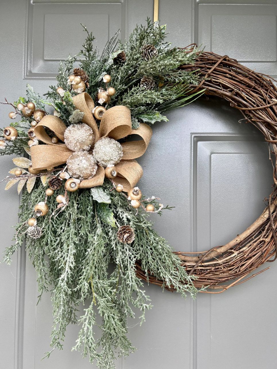 Holiday Grapevine Wreath