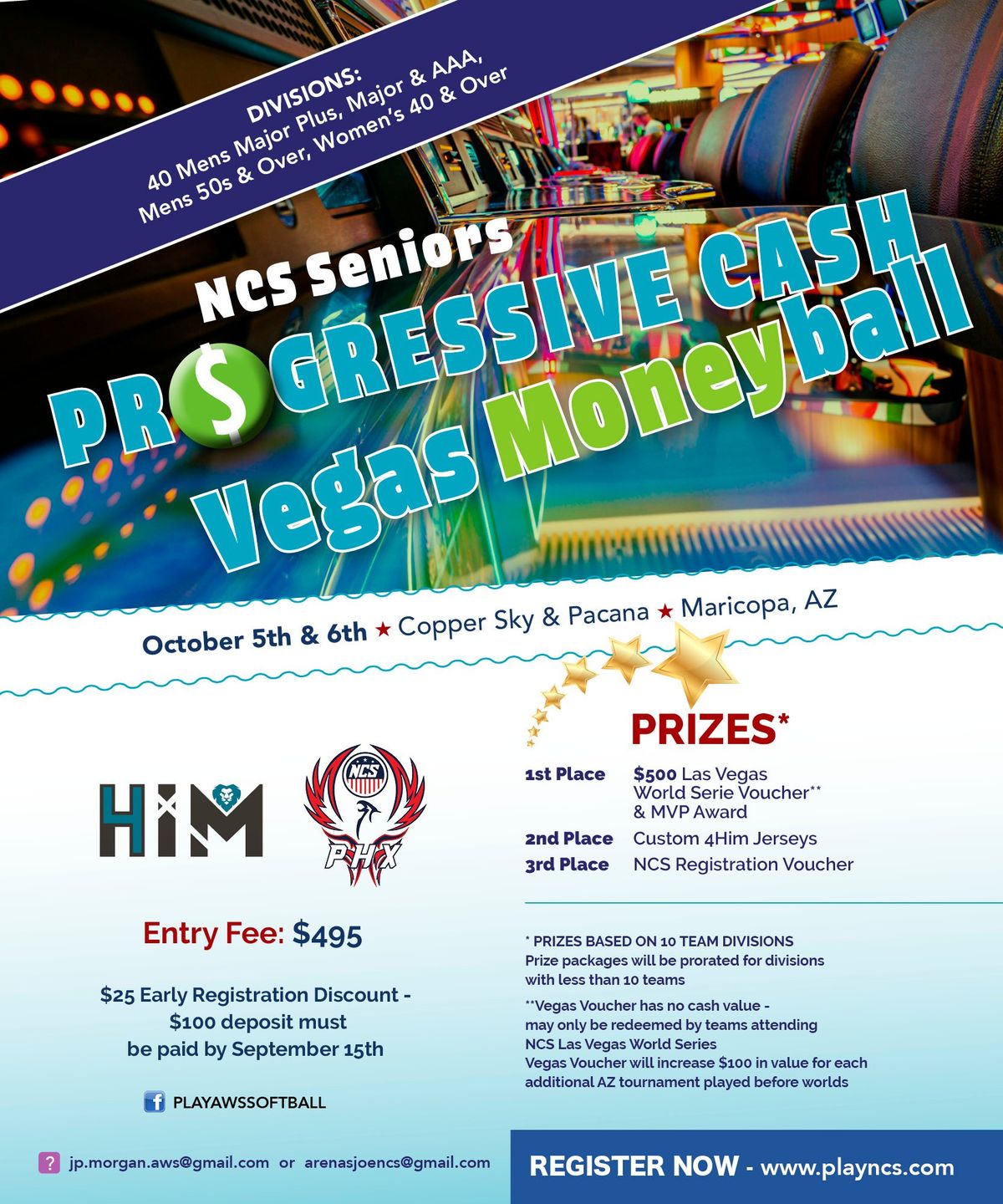 NCS SENIORS - VEGAS MONEYBALL 