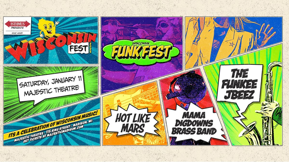 Wisconsin Funk Fest at Majestic Theatre