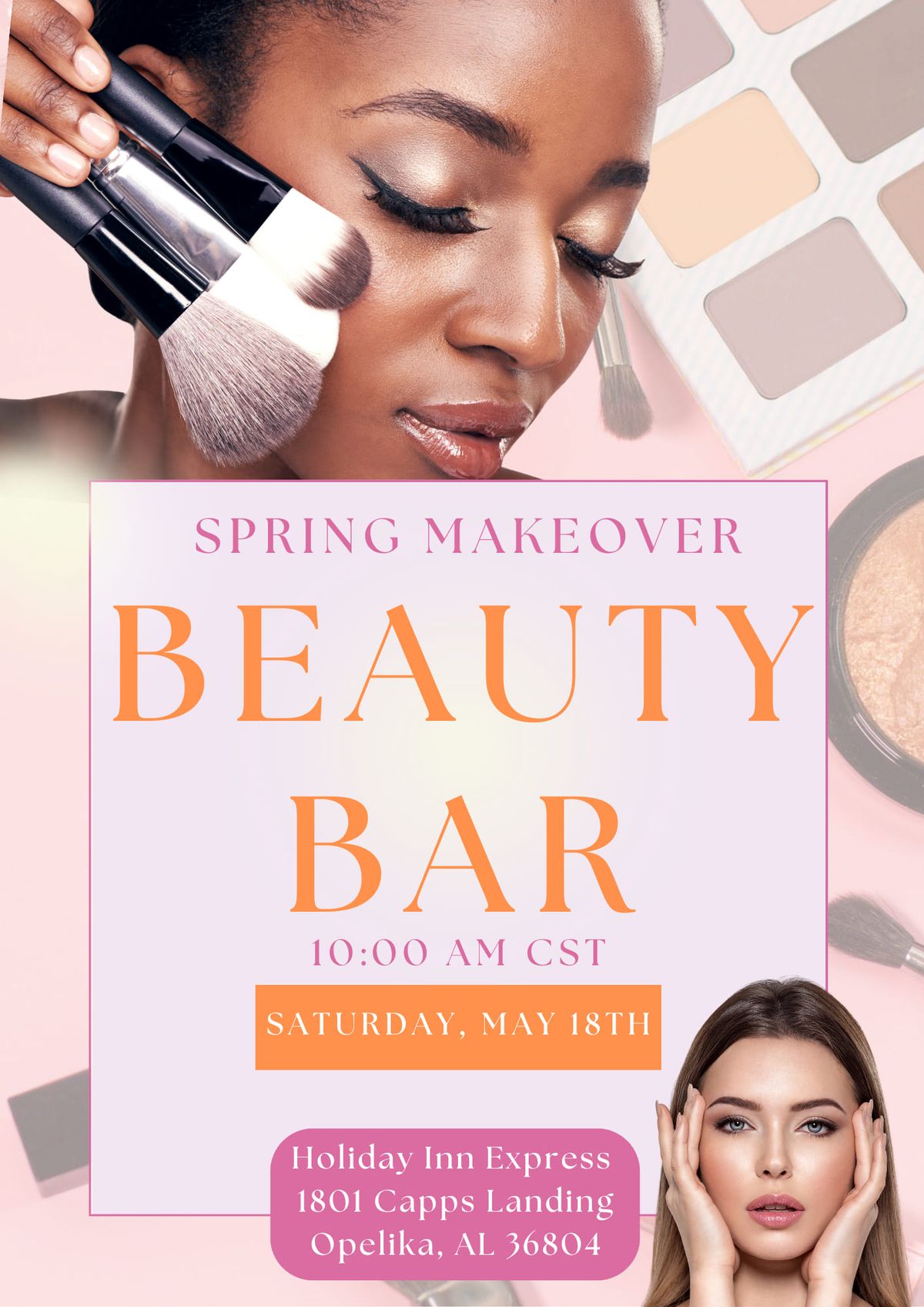 Spring Makeover Beauty Bar