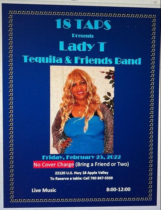 Lady T Tequila and Friends Band