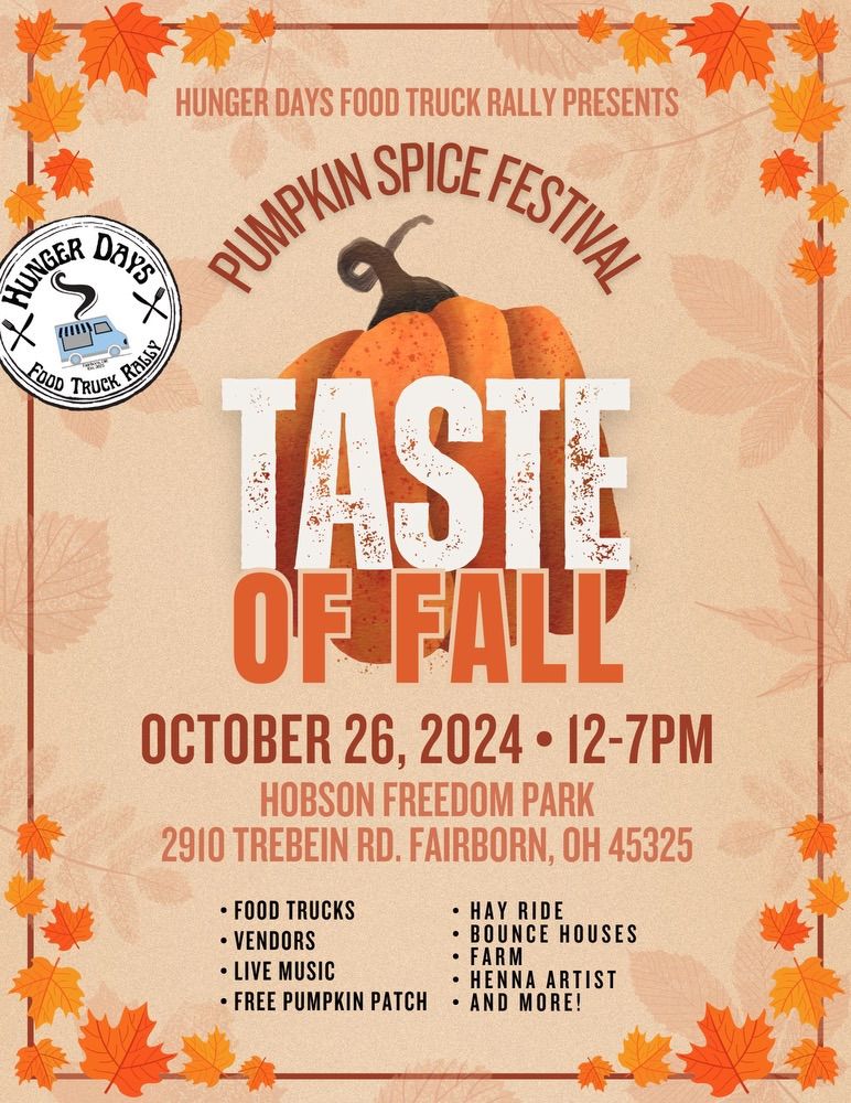 Hunger Days Food Truck Rally: Pumpkin Spice Festival 