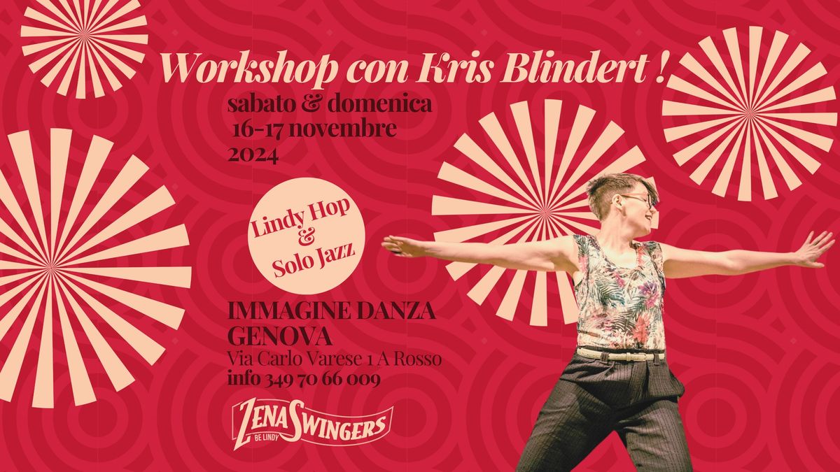 WORKSHOP CON KRIS BLINDERT