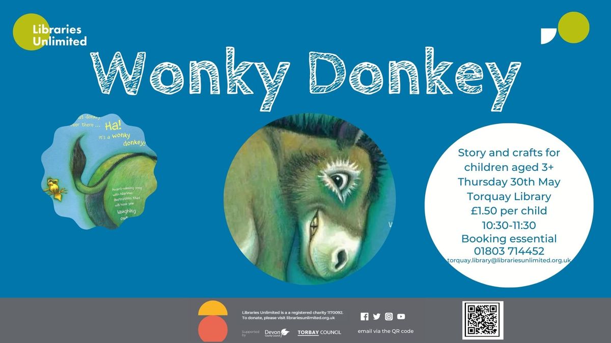 Wonky Donkey! Story and Craft Session