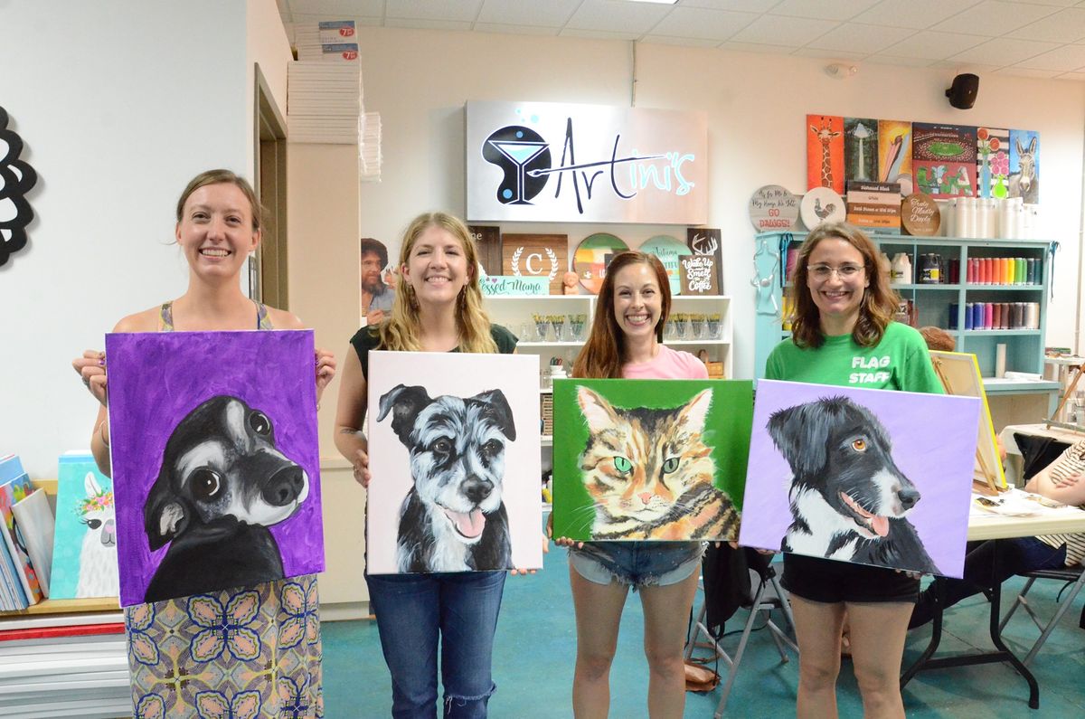 Paint Your Pet Night for Athens Canine Rescue!