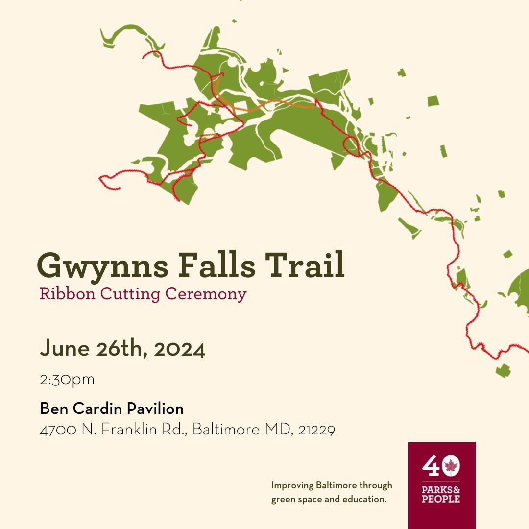 Gwynns Falls Trail Ribbon Cutting Ceremony