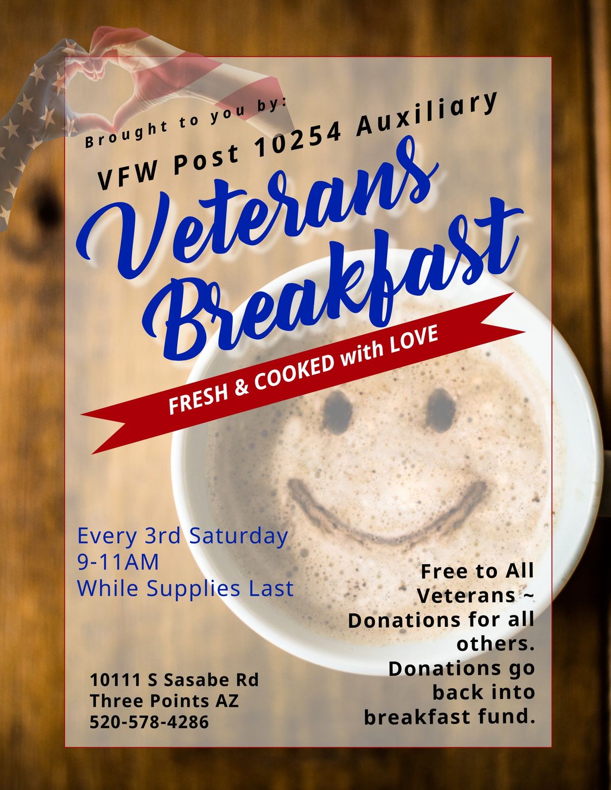 Veterans Breakfast