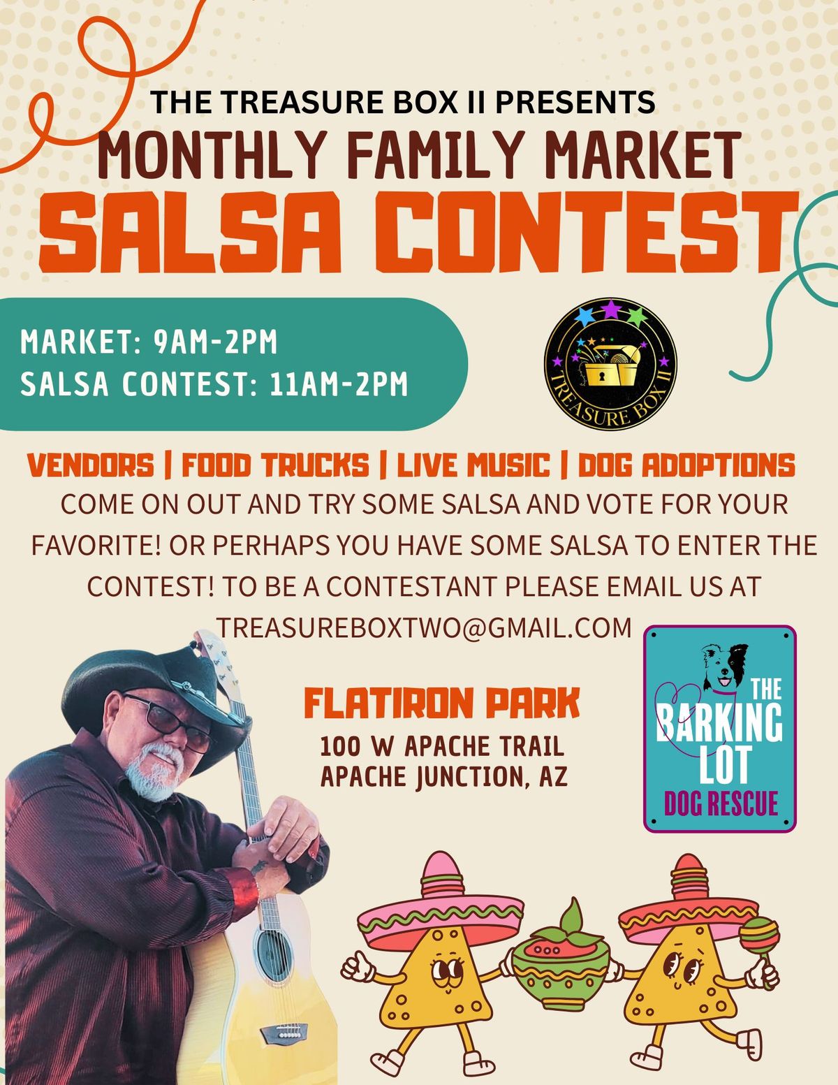 Monthly Family Market & Salsa Contest