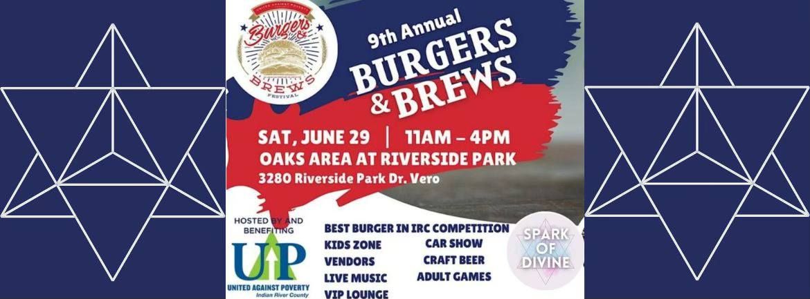 Spark of Divine is going to Burgers & Brews!