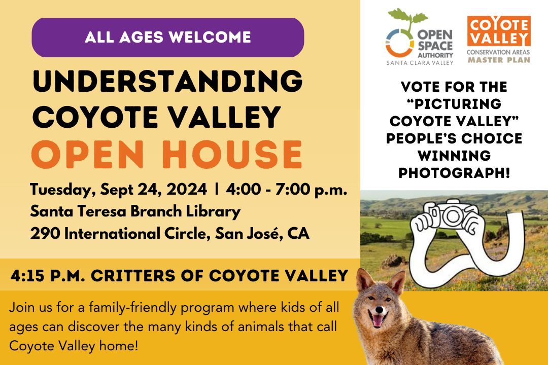 Understanding Coyote Valley Open House